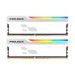 Prologix Модуль пам'яті для комп'ютера DDR5 32GB (2x16GB) 5600 MHz Onyx White RGB Prologix (PRO32GB5600YWR5K)