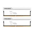 Prologix Модуль пам'яті для комп'ютера DDR4 16GB (2x8GB) 3600 MHz Onyx White Prologix (PRO16GB3600YW4K)