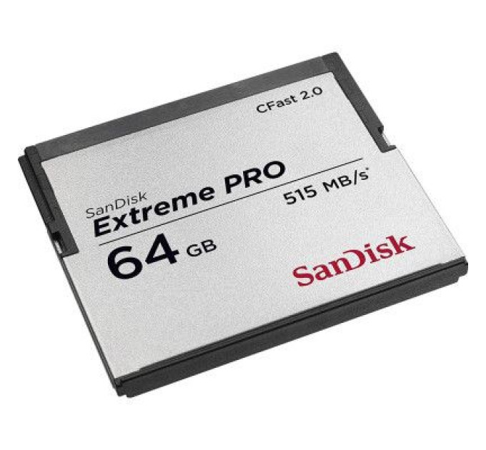 SanDisk Карта пам'яті SanDisk 64GB CFast 2.0 Extreme Pro (SDCFSP-256G-G46D)