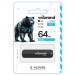 Wibrand USB флеш накопичувач Wibrand 64GB Grizzly Black USB 2.0 (WI2.0/GR64P3B)