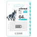 Wibrand USB флеш накопичувач Wibrand 64GB lynx Silver USB 2.0 (WI2.0/LY64M2S)