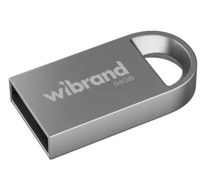 Wibrand USB флеш накопичувач Wibrand 64GB lynx Silver USB 2.0 (WI2.0/LY64M2S)