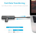 Choetech Концентратор Choetech USB 3.1 to 3хUSB 3.0+RJ45(1GB) Ethernet 4in1 (HUB-U02-BK)