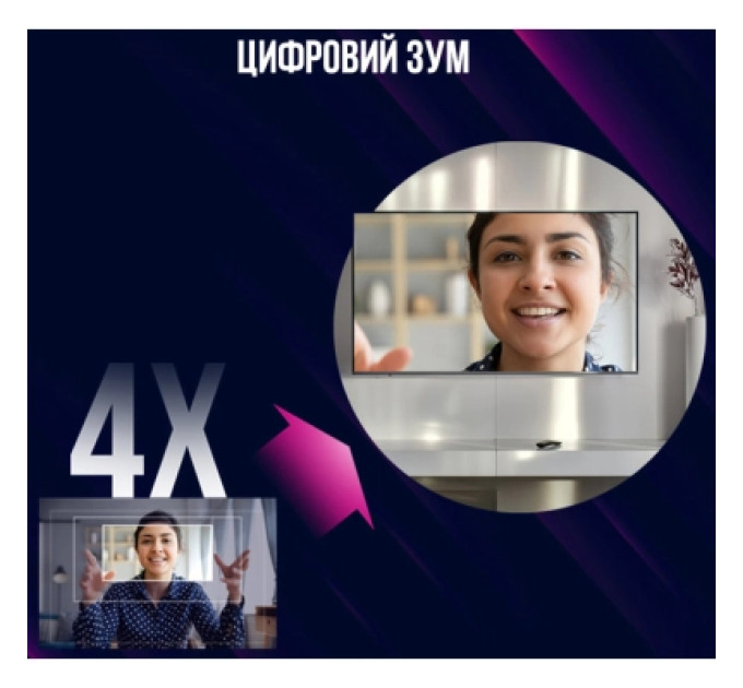 Lorgar Веб-камера Lorgar Rapax 701 Streaming 2K White (LRG-SC701WT)