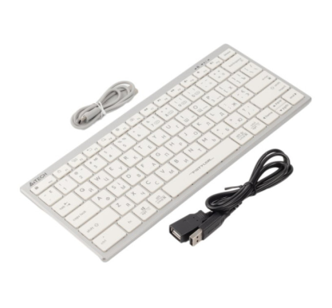 A4Tech Клавіатура A4Tech FBX51C Wireless/Bluetooth White (FBX51C White)
