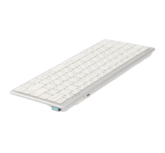 A4Tech Клавіатура A4Tech FBX51C Wireless/Bluetooth White (FBX51C White)