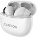 Canyon Навушники Canyon TWS-5 White (CNS-TWS5W)