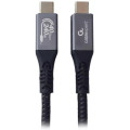 Cablexpert Кабель Cablexpert CCBP-USB4-CMCM240-1.5M, преміум якість, USB4, C-тато/C-тато, 1,5 м.