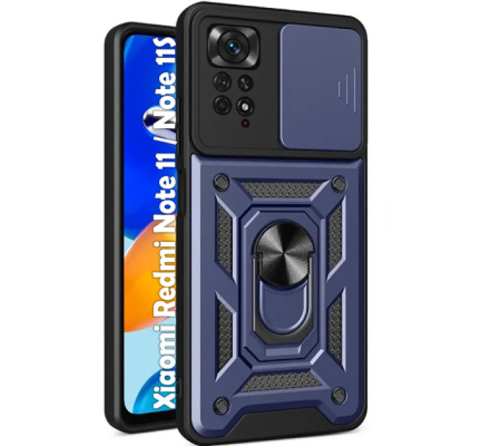 BeCover Чохол до мобільного телефона BeCover Military Xiaomi Redmi Note 11 / Note 11S Blue (707414)