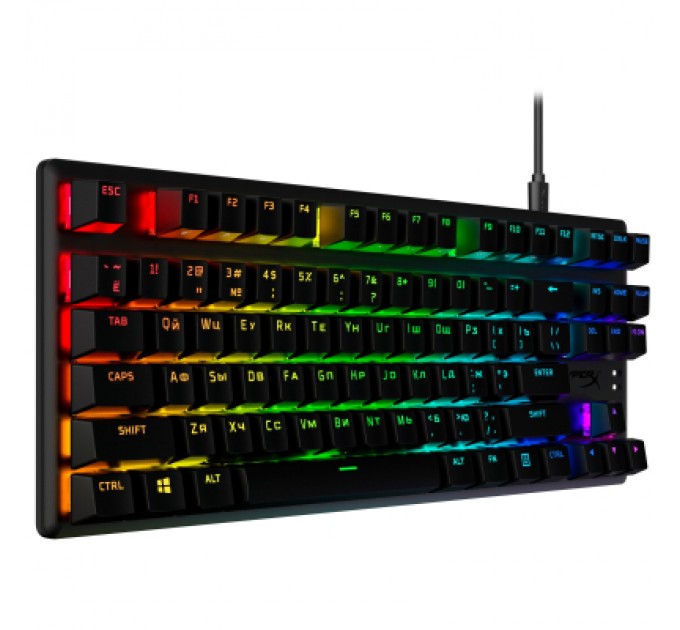 HyperX Клавіатура HyperX Alloy Origins Core PBT HX Aqua (639N9AA)