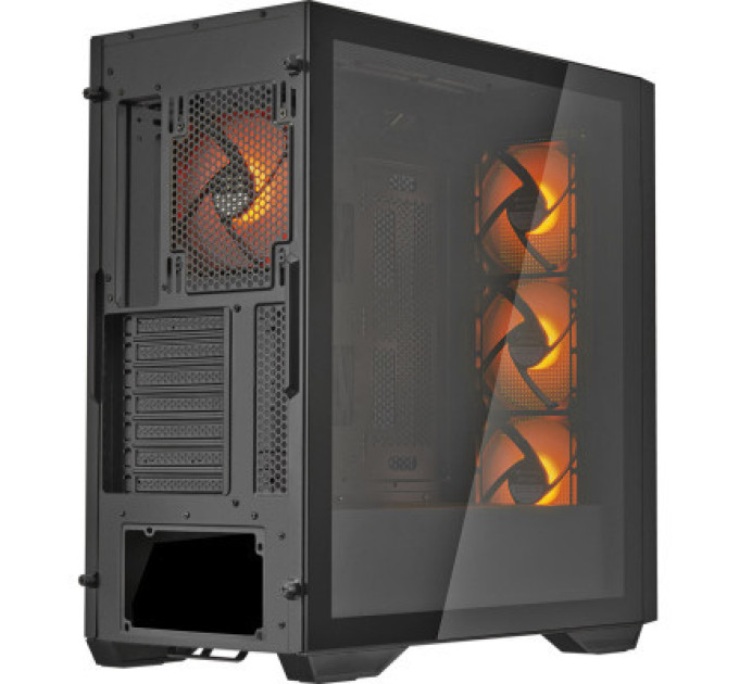 Cougar Корпус комп'ютерний Cougar Uniface RGB, чорний