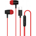 Canyon Навушники Canyon SEP-5 Type-C Red (CNS-CEP5R)