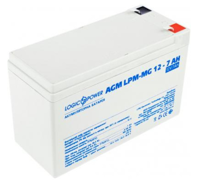 LogicPower Батарея до ДБЖ LogicPower LPM MG 12В 7Ач (6552)