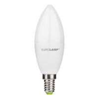 Лампочка Eurolamp LED Лампа EUROLAMP ECO серия "P" CL 10W 900 lm E14 3000K (LED-CL-10143(P))