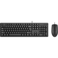 Комплект клавіатура+мишка KK-3+OP-330S, USB, Чорна
