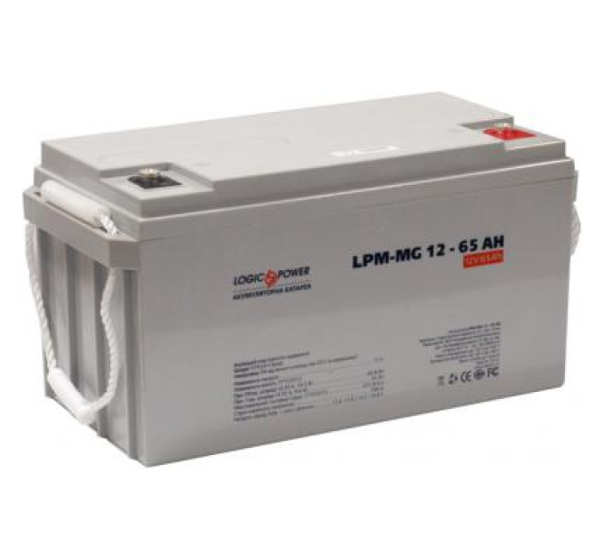 LogicPower Батарея до ДБЖ LogicPower LPM MG 12В 65Ач (3872)