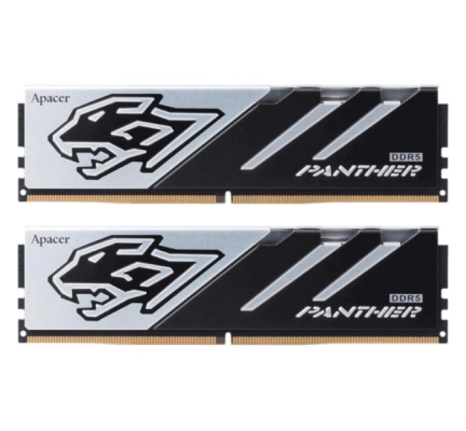 Apacer Модуль пам'яті для комп'ютера DDR5 32GB (2x16GB) 6000 MHz Panther Apacer (AH5U32G60C6227BAA-2)