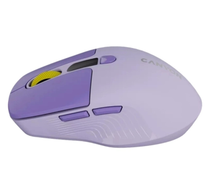 Canyon Мишка Canyon MW-26 LCD Silent Wireless/Bluetooth Violet (CNS-CMSW26V)