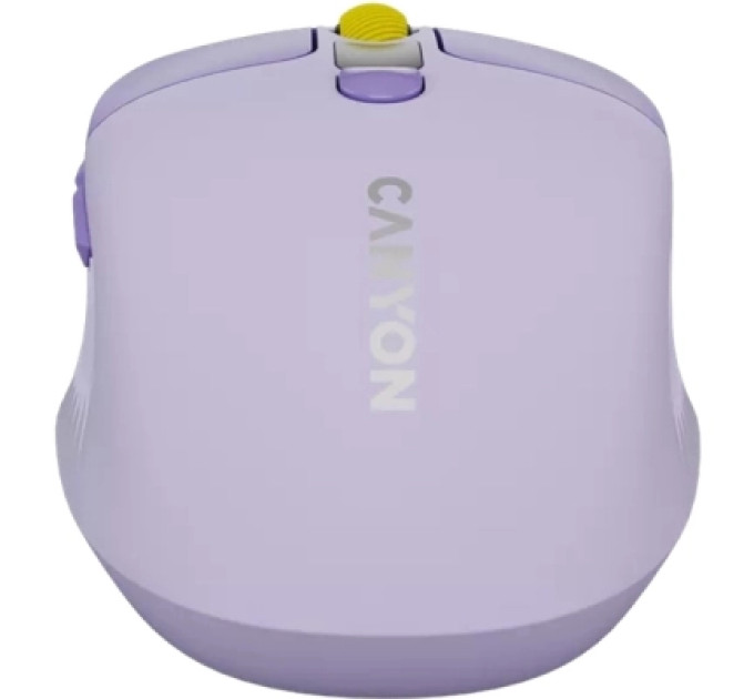 Canyon Мишка Canyon MW-26 LCD Silent Wireless/Bluetooth Violet (CNS-CMSW26V)
