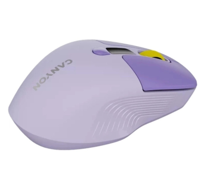 Canyon Мишка Canyon MW-26 LCD Silent Wireless/Bluetooth Violet (CNS-CMSW26V)