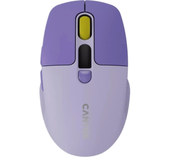Canyon Мишка Canyon MW-26 LCD Silent Wireless/Bluetooth Violet (CNS-CMSW26V)