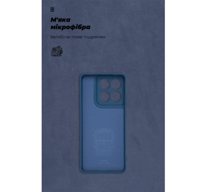Armorstandart Чохол до мобільного телефона Armorstandart Motorola Edge 60 Pro 5G Camera cover Dark Blue (ARM85879)