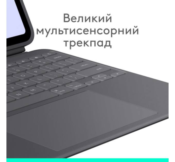 Logitech Чохол до планшета Logitech Combo Touch for iPad Pro 13-inch (M4) GRAPHITE - US (L920-012833)