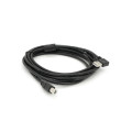 Ritar Кабель для принтера USB 2.0 AM/BM 3.0m 90° corner black Ritar (YT-AM/BM90°-3.0B)
