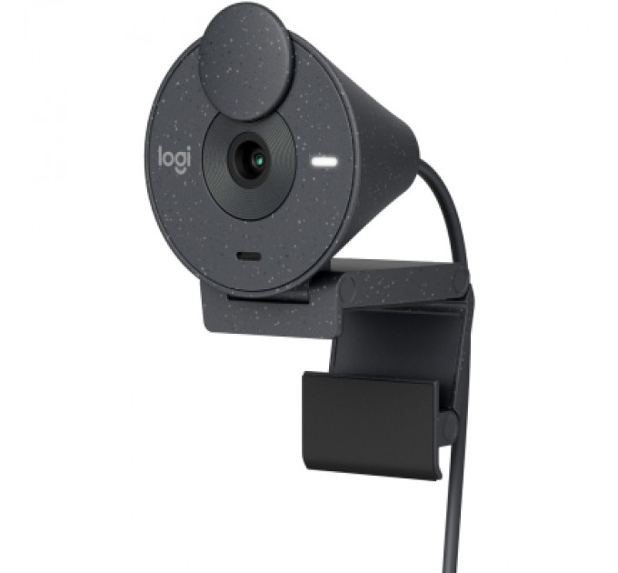 Logitech Веб-камера Logitech Brio 300 FHD Graphite (960-001436)