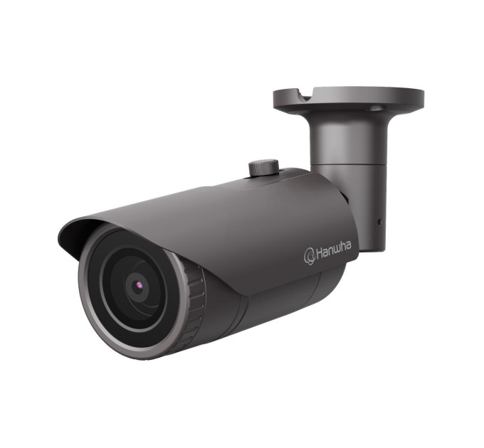 Мережева камера циліндрична 4MP @30fps, 2.8mm fixed focal lens (107°) QNO-7012R HANWHA VISION