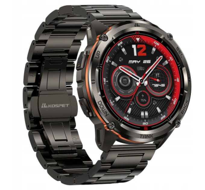 KOSPET Смарт-годинник KOSPET Tank T3 ULTRA 2 SE BLACK (6974958251170)