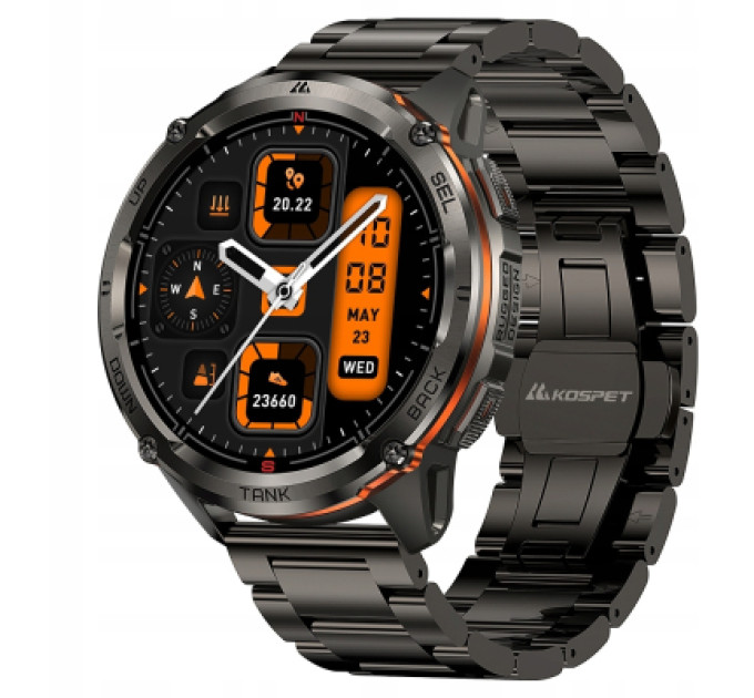 KOSPET Смарт-годинник KOSPET Tank T3 ULTRA 2 SE BLACK (6974958251170)