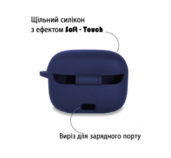 BeCover Чохол для навушників BeCover Silicon для JBL Tune 230 NC TWS Deep Blue (709600)