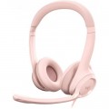Logitech Навушники Logitech H390 USB Rose (981-001281)