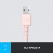 Logitech Навушники Logitech H390 USB Rose (981-001281)