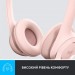 Logitech Навушники Logitech H390 USB Rose (981-001281)