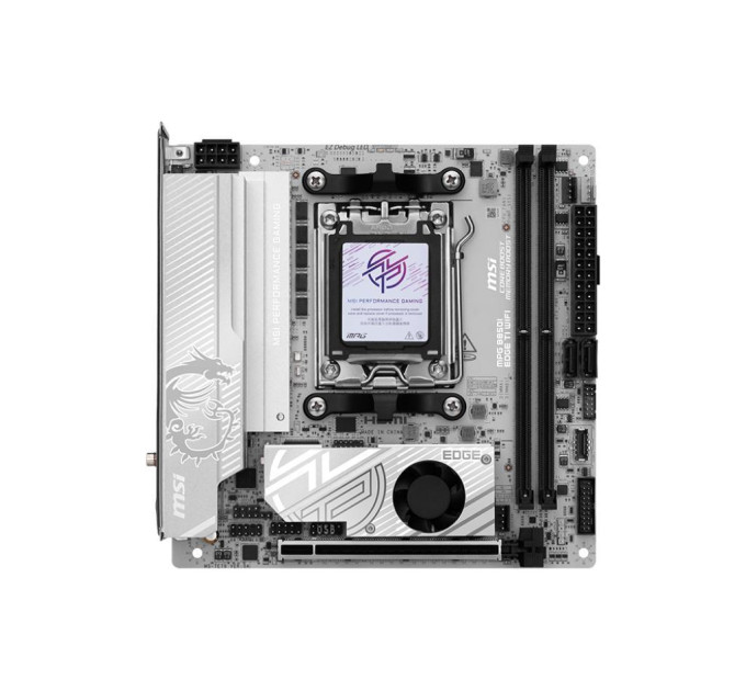 MSI Материнська плата AMD B850 SAM5 MITX MPG B850I EDGE TI WIFI MSI