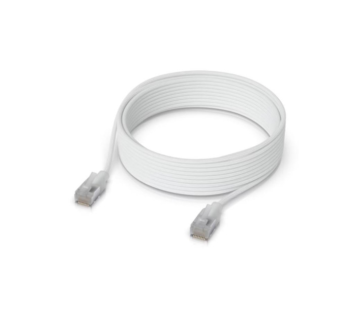 Ubiquiti Кабель Ethernet UACC-Cable-Patch-EL-C6A-5M-W UBIQUITI