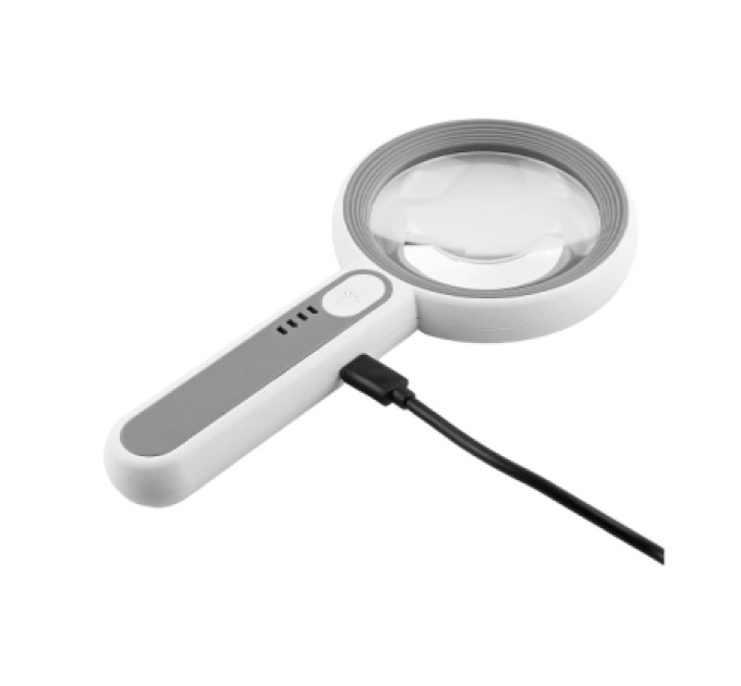 Voltronic Лупа Voltronic з підсвічуванням YT7518C, діаметр 75мм, Х5, 18Led (YT7518C)