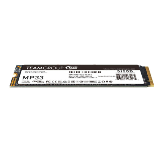 Team Накопичувач SSD M.2 2280 512GB Team (TM8FP6512G0C101)