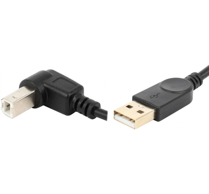 Value Кабель для принтера USB 2.0 AM/BM 1.0m 90 up Value (S0754)