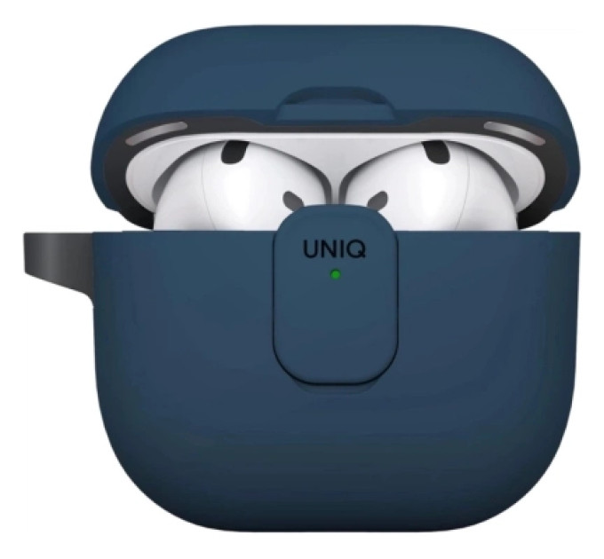 Uniq Чохол для навушників Uniq Clyde для AirPods 4 Lock Case Blue (8886463693209)