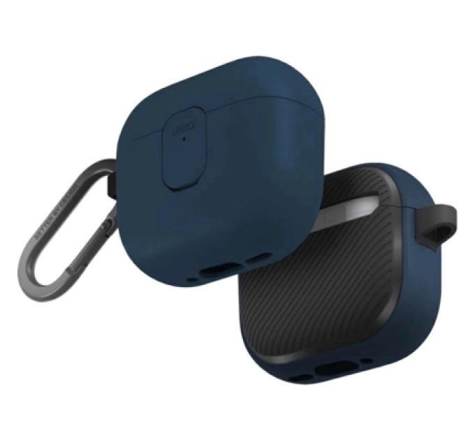 Uniq Чохол для навушників Uniq Clyde для AirPods 4 Lock Case Blue (8886463693209)