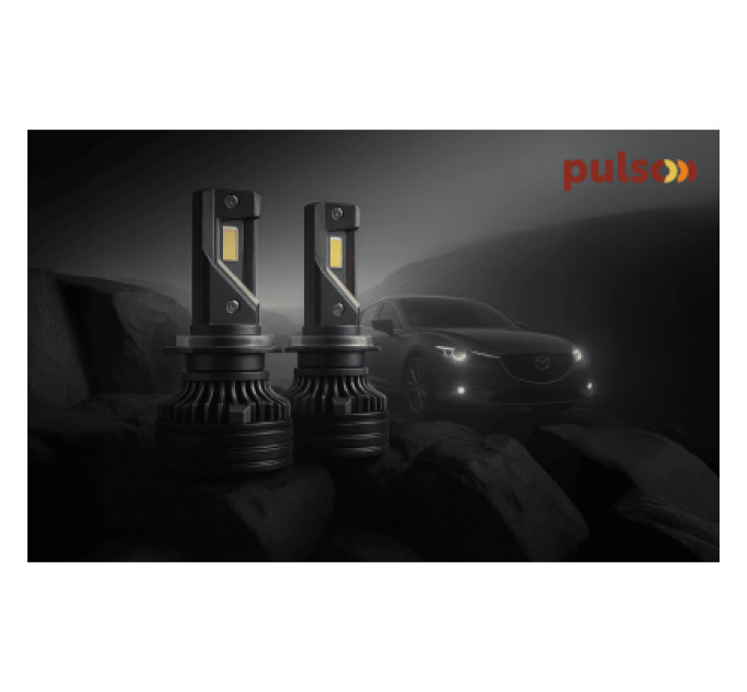 PULSO Автолампа PULSO LED-chips Customized CSP/9-30V/2*85W/20000Lm/6000k (LC7-HB4)