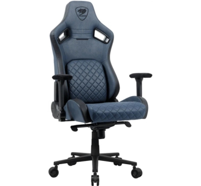 Cougar Крісло ігрове Defensor S Navy Blue F, синій