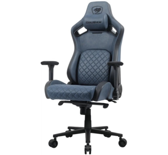 Cougar Крісло ігрове Defensor S Navy Blue F, синій