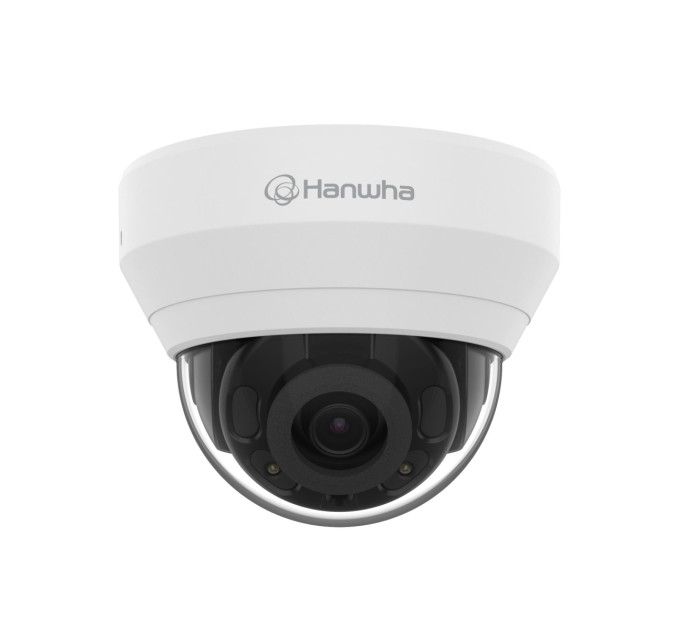 Мережева камера купольна 4MP @30fps, 4mm fixed focal lens (78°) QND-7022R HANWHA VISION