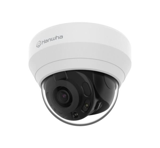 Мережева камера купольна 4MP @30fps, 4mm fixed focal lens (78°) QND-7022R HANWHA VISION