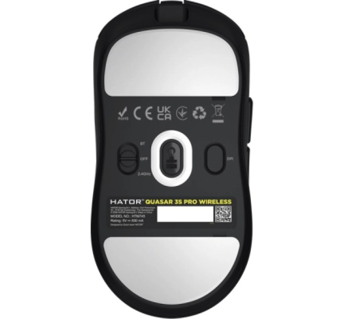 Hator Мишка Hator Quasar 3S Pro Wireless Black (HTM745)