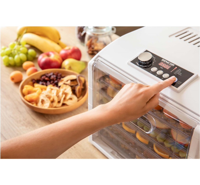 Sencor Сушка для фруктів і овочів Sencor SFD 6500WH